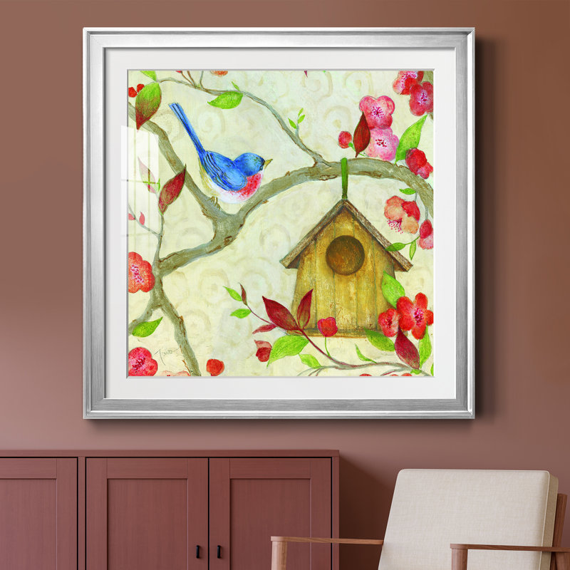 «Playful Nature 2», reproduction d'art encadrée, H 30,5 po x l 30,5 po x P 1,5 po, Encadrement argenté