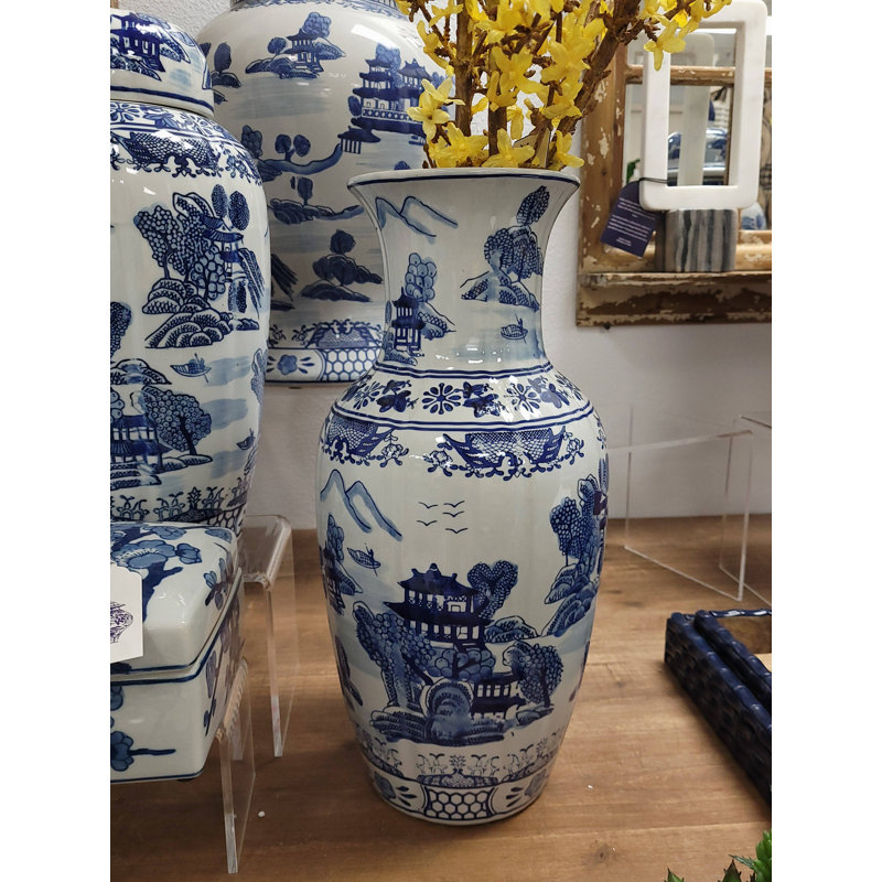Abdul-Sami Porcelain China Table Vase