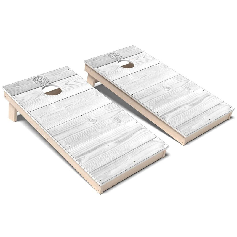 Ensemble de cornhole rustique en composite toutes saisons rustique, Ajouter un étui de transport