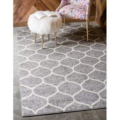 Tapis gris clair Lllan