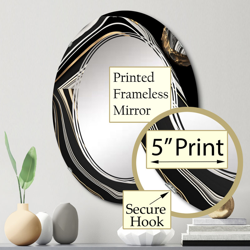 Miroir mural Donmoyer, 30 po x 20 po