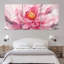 Art floral sur toile tendue avec pivoines roses (ensemble de 3)-673537690