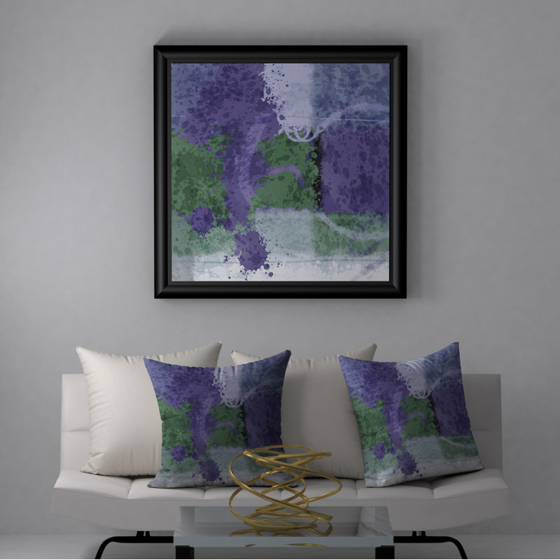 Magnifique housse de coussin décorative carrée et insert, 20 po X 20 po