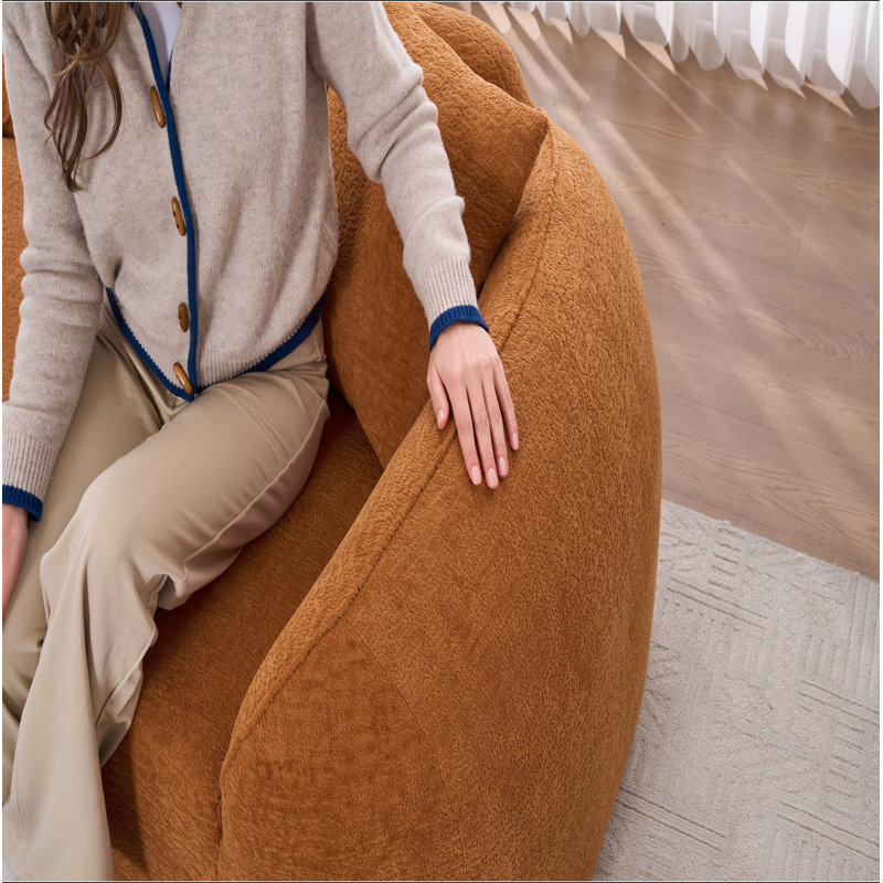 Chaise longue longue à compression Compression, Orange