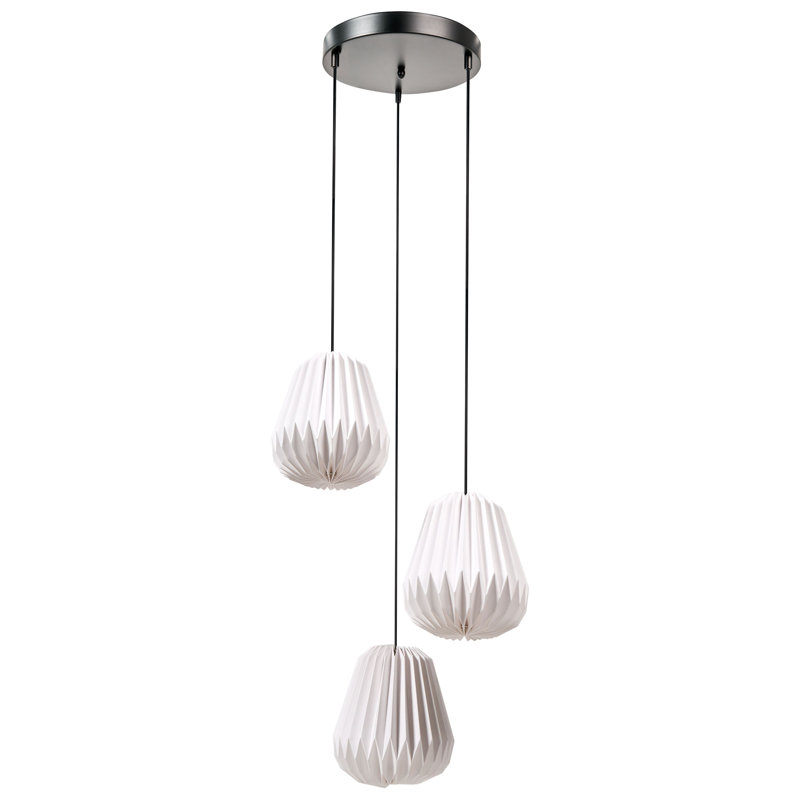 3 - Light White Cluster Pendant