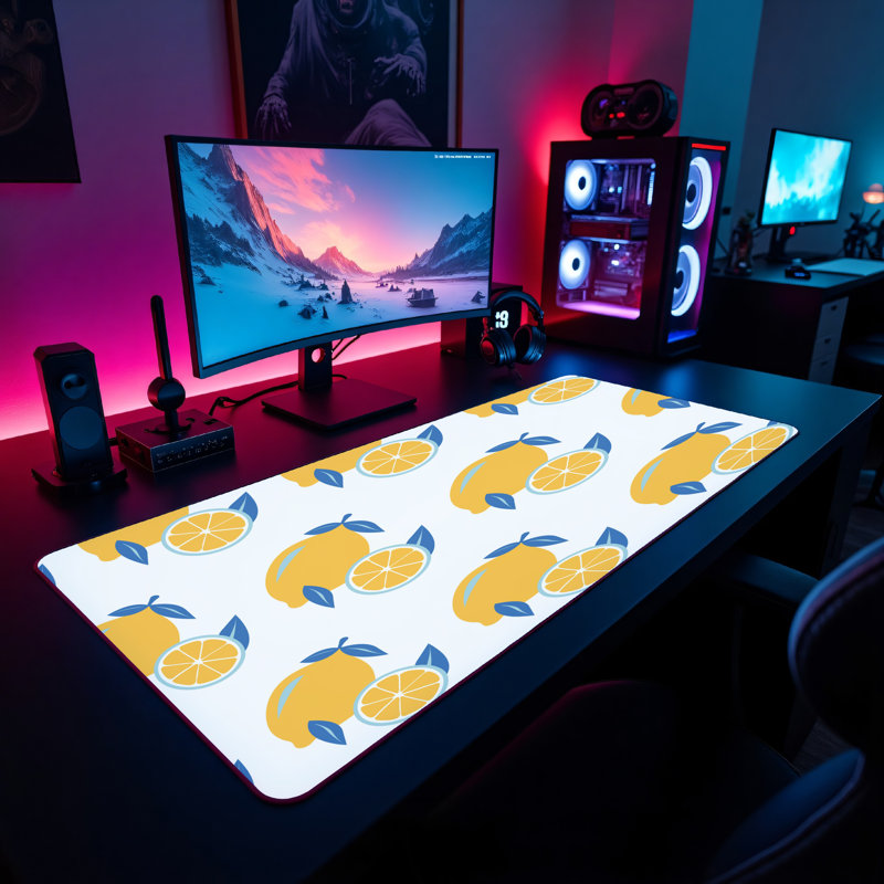 Polyester Desk Pad, 23.6x13.8
