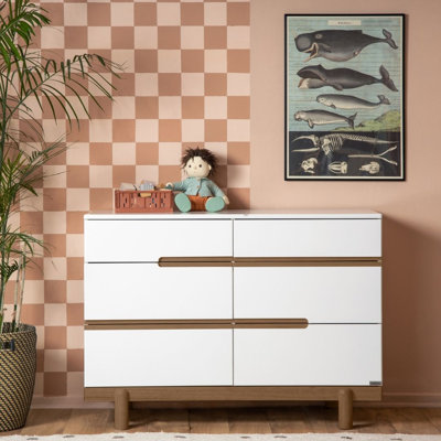 Bliss 6-Drawer Nursery Dresser by dadada