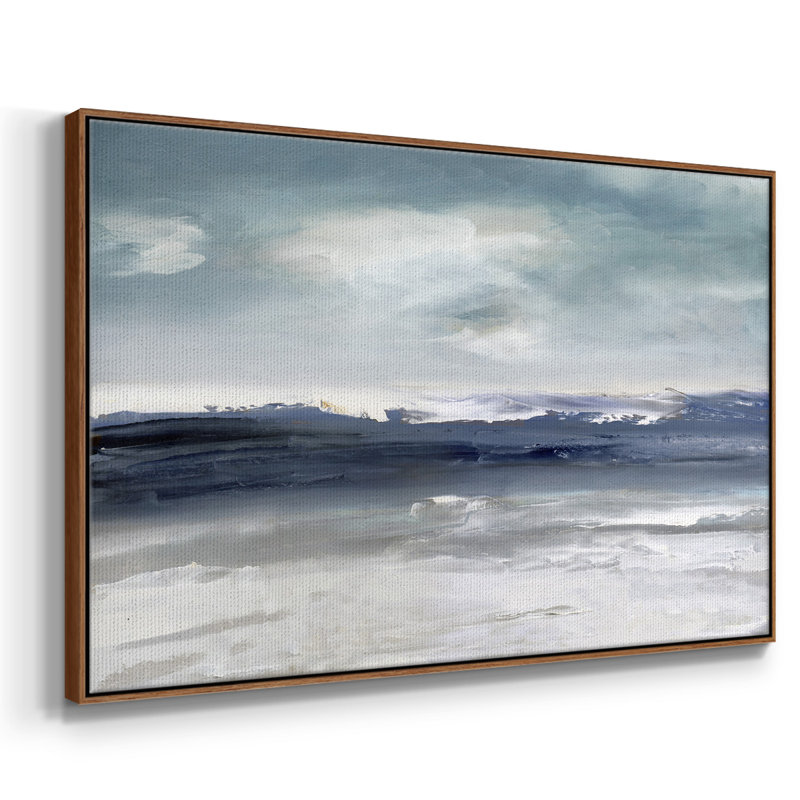 Beachcombers Paradise, reproduction d'art sur toile, H 27 po x l 41 po x P 2 po, Noyer
