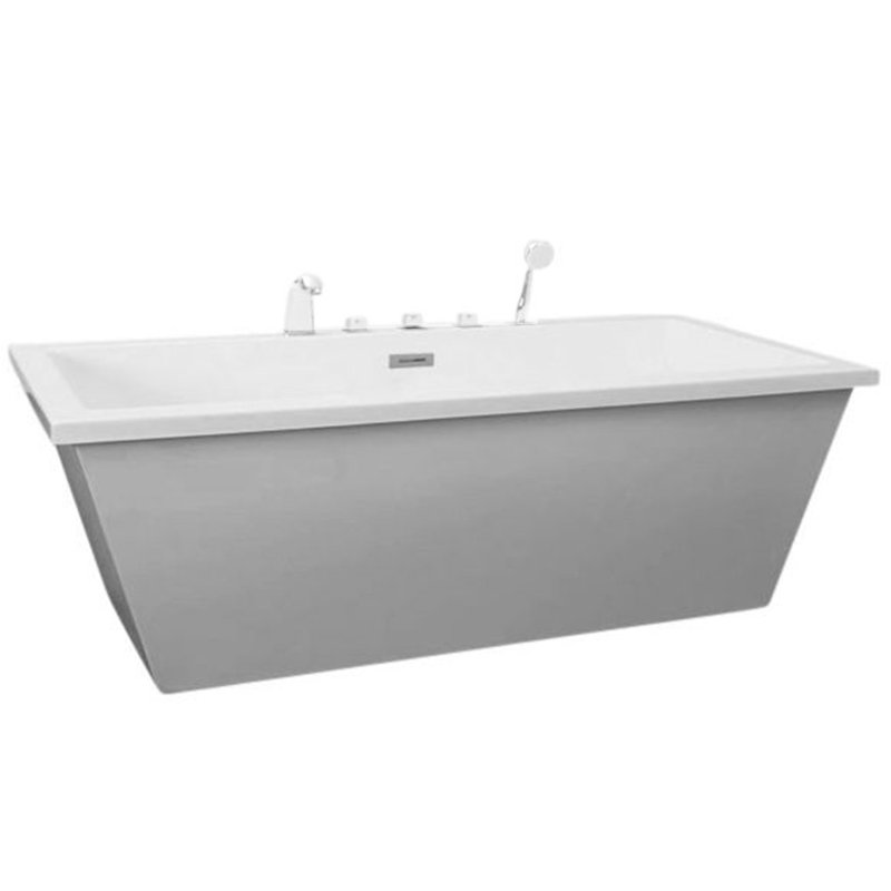 Baignoire de trempage autoportante 66" x 33" rectangulaire