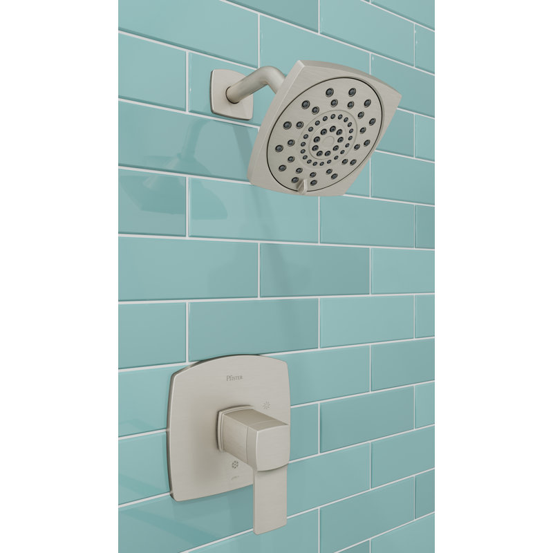 Deckard Dual Function Tub and Shower Faucet, Brushed Nickel