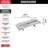 24" Linear Shower Drain Wall Edge-109286882