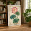 Lotus in Bloom Botanical - Wrapped Canvas-1219086554-1219086547