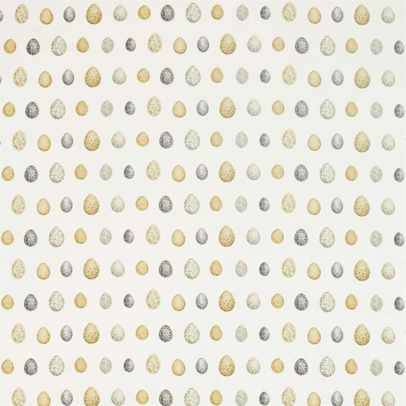 Nest Egg Fabric, Corn/Graphite
