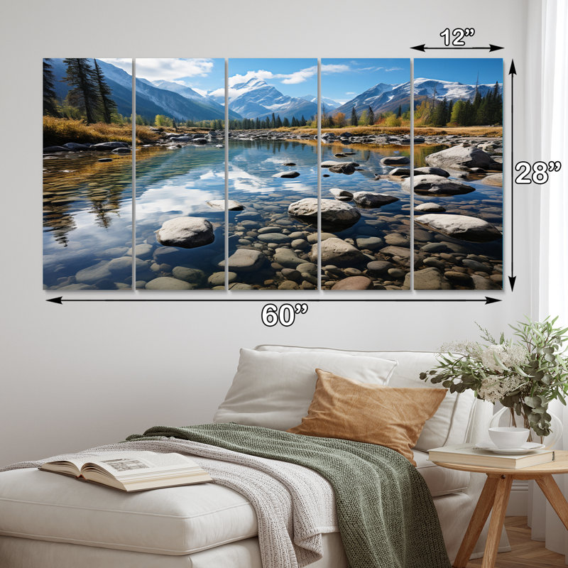 Rustic Cities & Countries Wall Decor on Metal