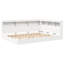 Bookcase Bed Engineered Wood-579053318-579053312
