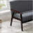 45"W Dark Gray Loveseat-47789118