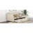 Upholstered Daybed With Trundle, Wood Slat Support,Upholstered Frame Sofa Bed-198155624