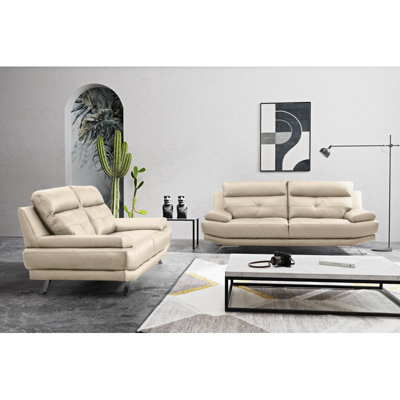 London 2 Seater Sofa, Beige