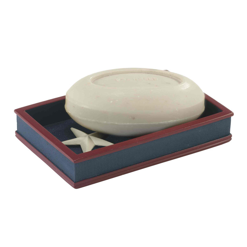 Texas Flag Bath Avanti Linens Soap Dish