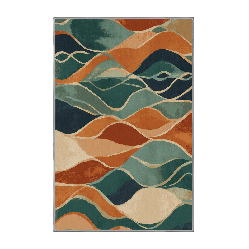 Tapis Woodland Whispers, Rectangulaire 8 pi x 12 pi