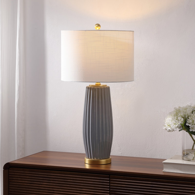 Dalley Table Lamp, Gray