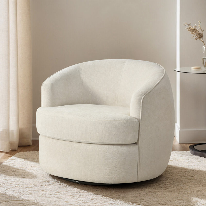Chaise pivotante Sloane, Cream