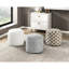 Pouf en fausse fourrure, antidérapant, support de poids de 300 lb, 16 po x 17 po, accessoire de décoration fauteuil à billes moderne, antidérapant, limite, ameublement-1182351448