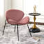 Fauteuil d'appoint en velours Voletta-1375405640