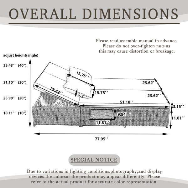 Dimensions du produit