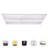 LED Linear High Bay Light 2FT 220W/200W/180W Watt & CCT Adjustable 4000K/5000K 30800LM Dimmable Hanging Warehouse Shop Lighting Fixture, UL DLC List
