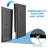 Mount-It Low-Profile Fixed TV Wall Mount W/ Removable Plate | Flush Mounting Bracket Fits 23 - 42