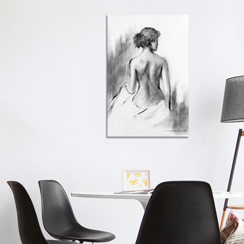 Soft Silhouette IV by E.A. Orme - Wrapped Canvas Print, 101.6 cm H x 66.04 cm W x 1.91 cm D