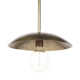 Brin Single Light Metal Dimmable Pendant