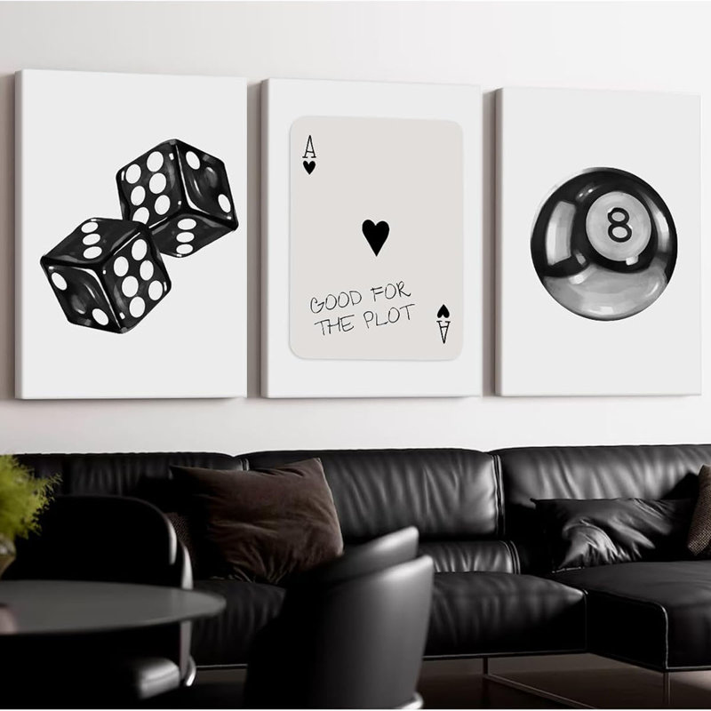 3 Piece Print, 60 cm H x 120 cm W