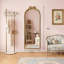 Miroir de plancher arqué antique antique-148871379