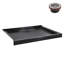 Base de douche en acrylique noir brillant avec drain à droite 48 po x 36 po Streamline NT-2132-48BL-RH, bonde incluse-124455827