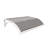 Icon 4.9' W x 3.2' D Convex Door Awning Base Kit-55744891