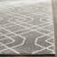 Tapis géométrique en laine touffeté à la main à motif lococo Thornbury Performance-805778296