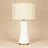 Nightstand Light, Off White Table Lamp