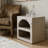 Aurelia Arched Open Shelf Nightstand