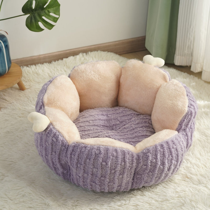 Lit pour chat Fairela, Mauve