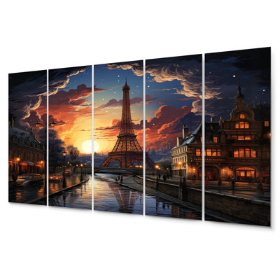 Cities & Countries Wall Decor on Metal