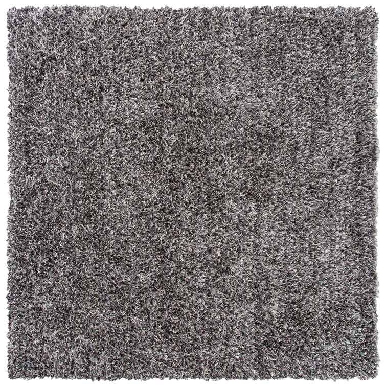 Cimah Shag Hand Tufted Performance Solid Color Rug
