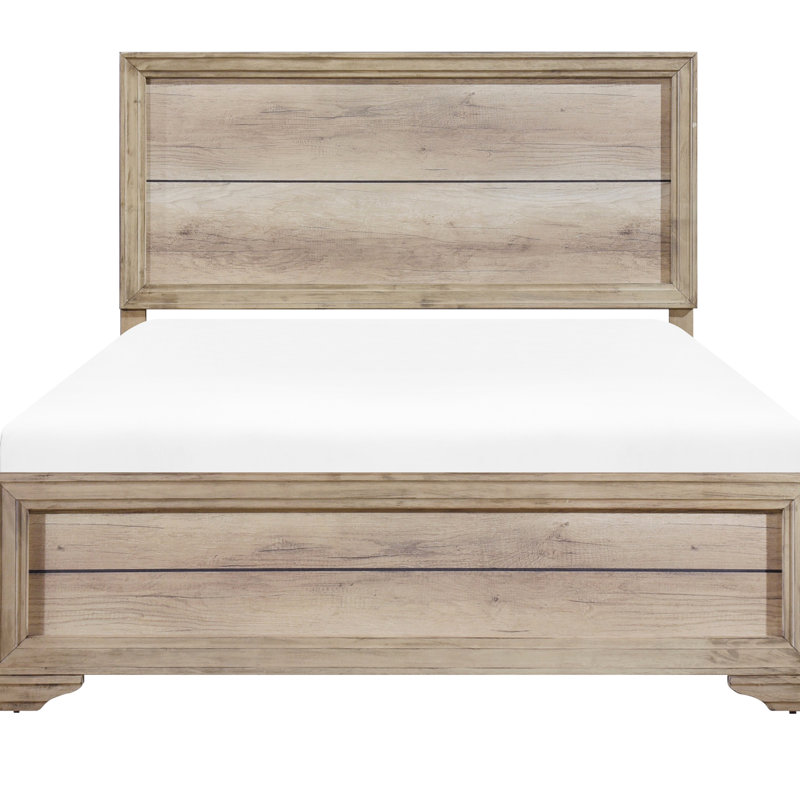 Lit simple avec attrait naturel, Lit simple
