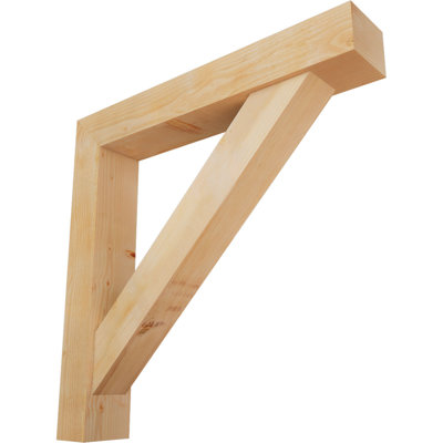 Traditional Block Bracket w/ Offset Brace