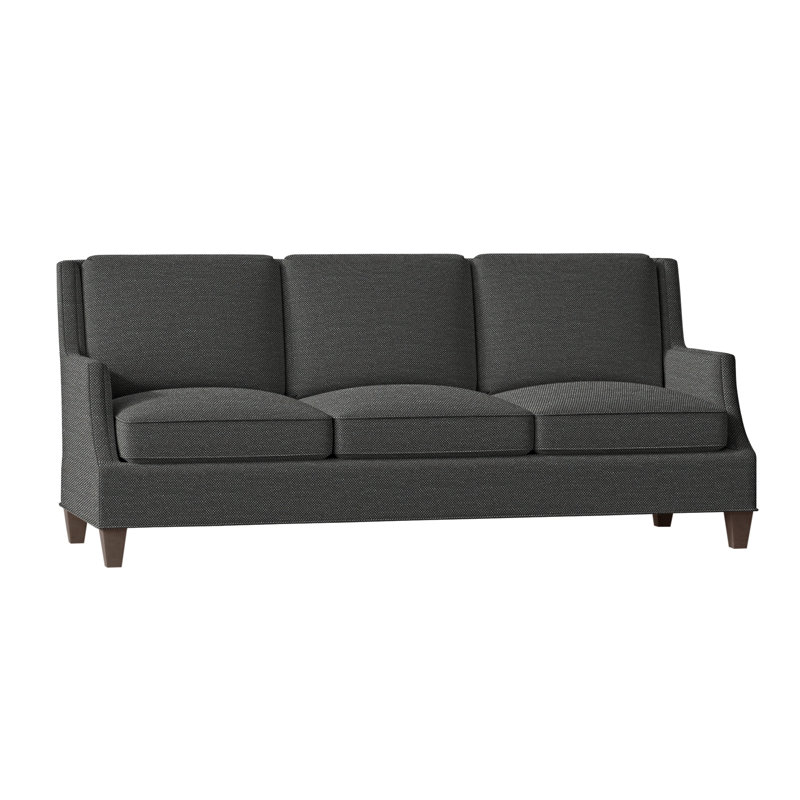 Savannah Sofa, Hazelnut, Perigold Ishi Anthracite