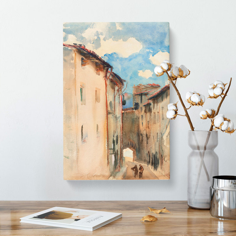 Camprodon, Spain by John Singer Sargent - Wrapped Canvas, 91cm H x 60cm W x 3cm D