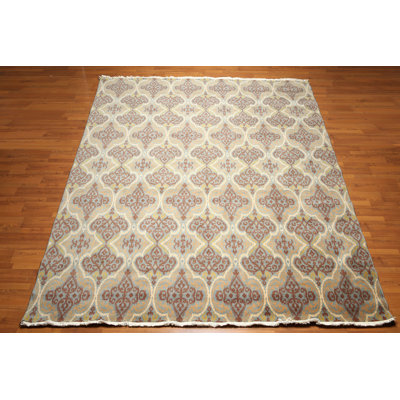 Nathanson Wool Ikat Indoor Rug