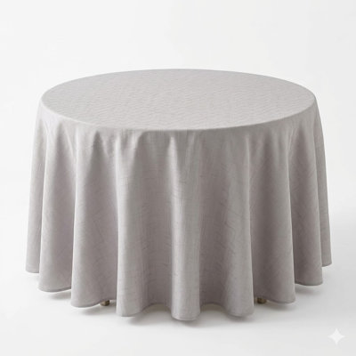 Bourland Plain Linen Look Tablecloth