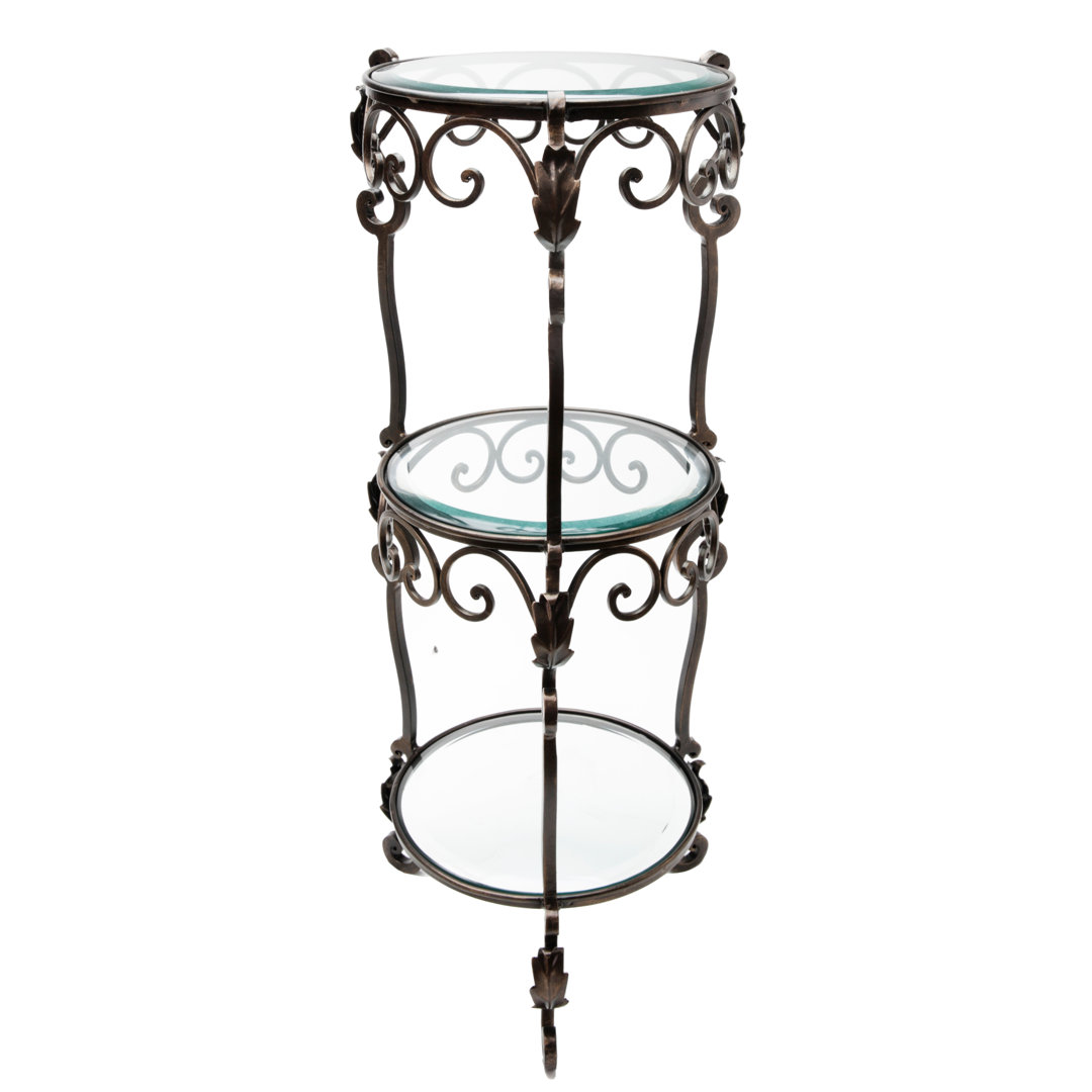 Barkim Glass Top End Table Charlton Home®